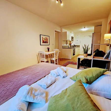 Terrace-view 2br For Business & Leisure, Free Parking & Gym, Near Metro & Aqua Sport Centre Lägenhet *