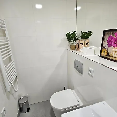 Terrace-view 2br For Business & Leisure, Free Parking & Gym, Near Metro & Aqua Sport Centre Lägenhet *