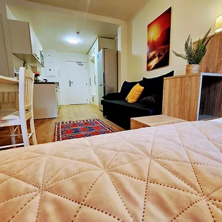 Apartment Live-inn 2 Bdr Family For 1-8 Guests, 20 Mins To Center, Lift, Gym, Reception, Parking, Roof Terrace, Game & Party